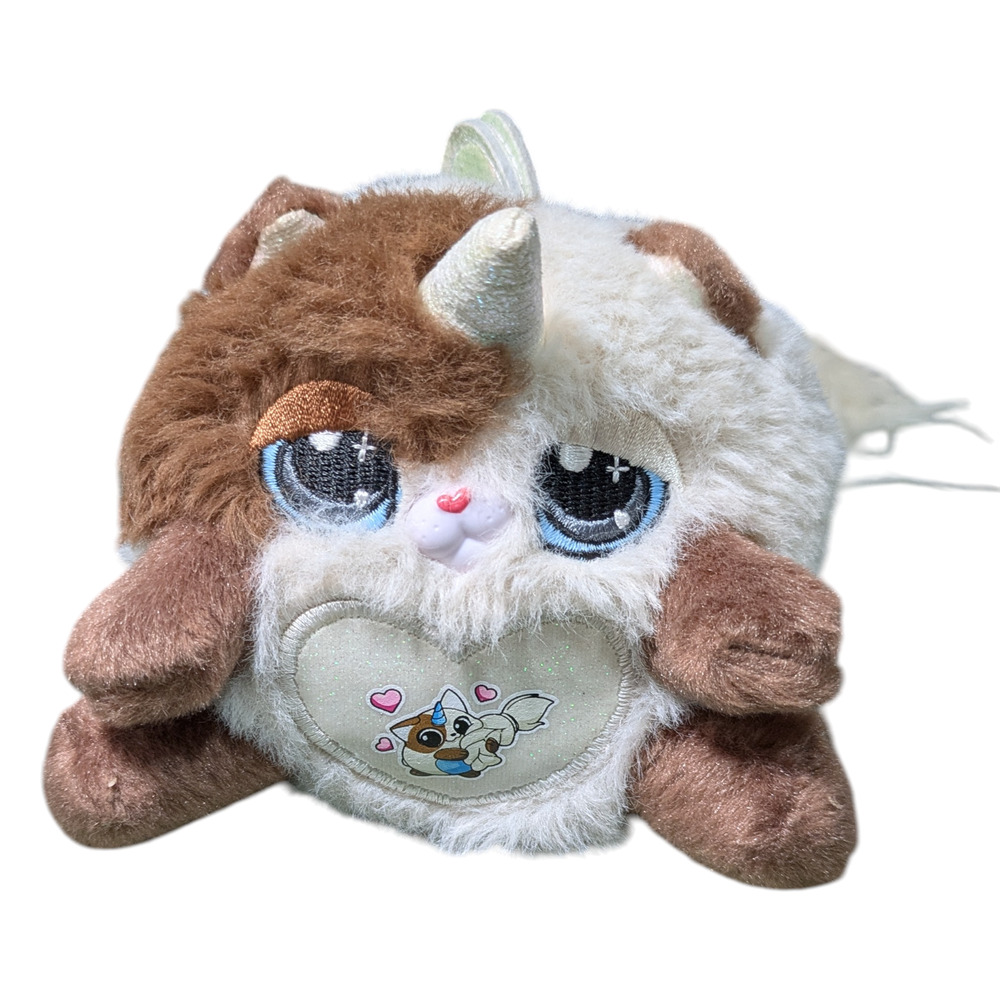 Rainbocorns - Kittycorn Plush Toy By ZURU Long Fuzzy Tail
